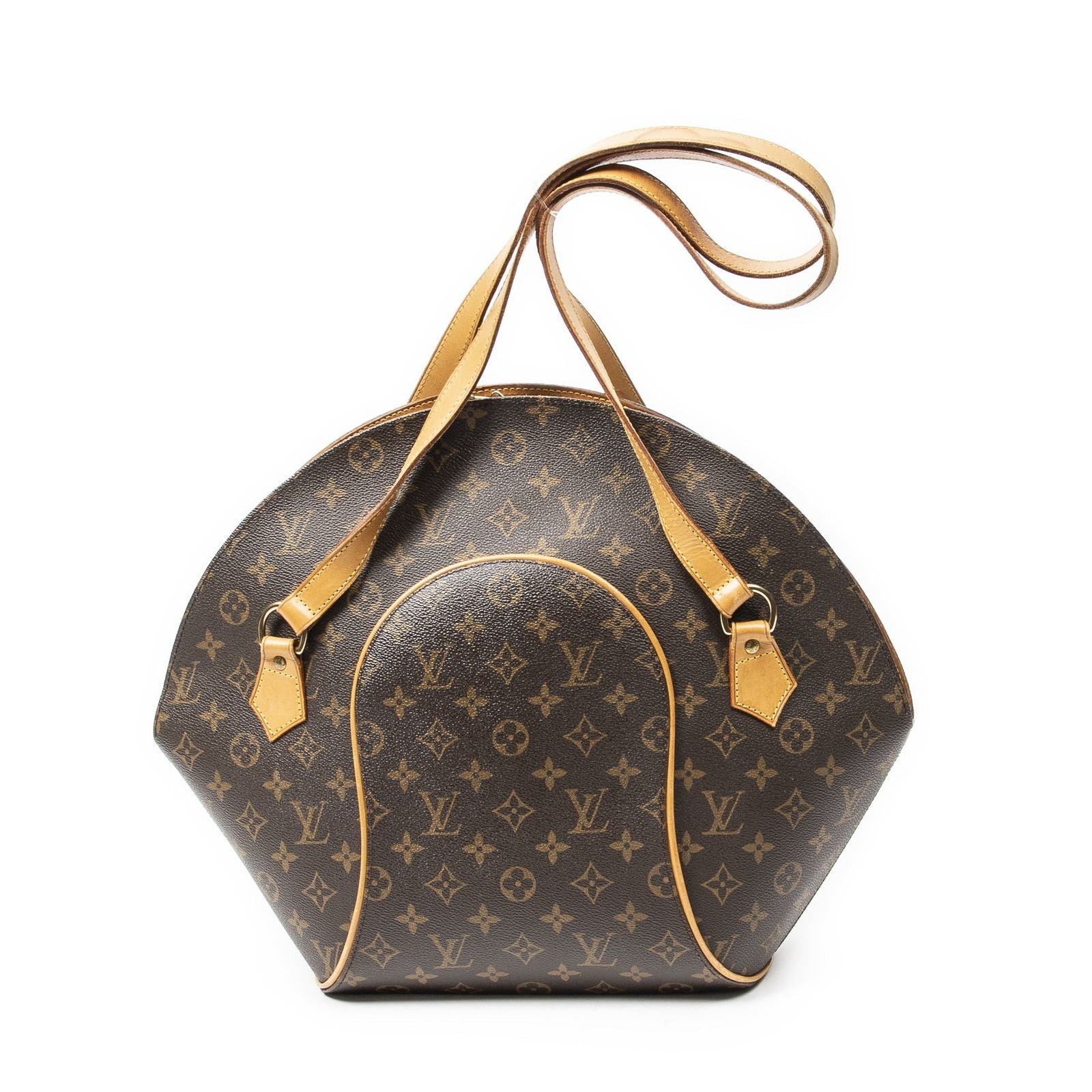 Louis Vuitton Ellipse Shopping Brown Monogram Canvas Messenger Bag — view 5