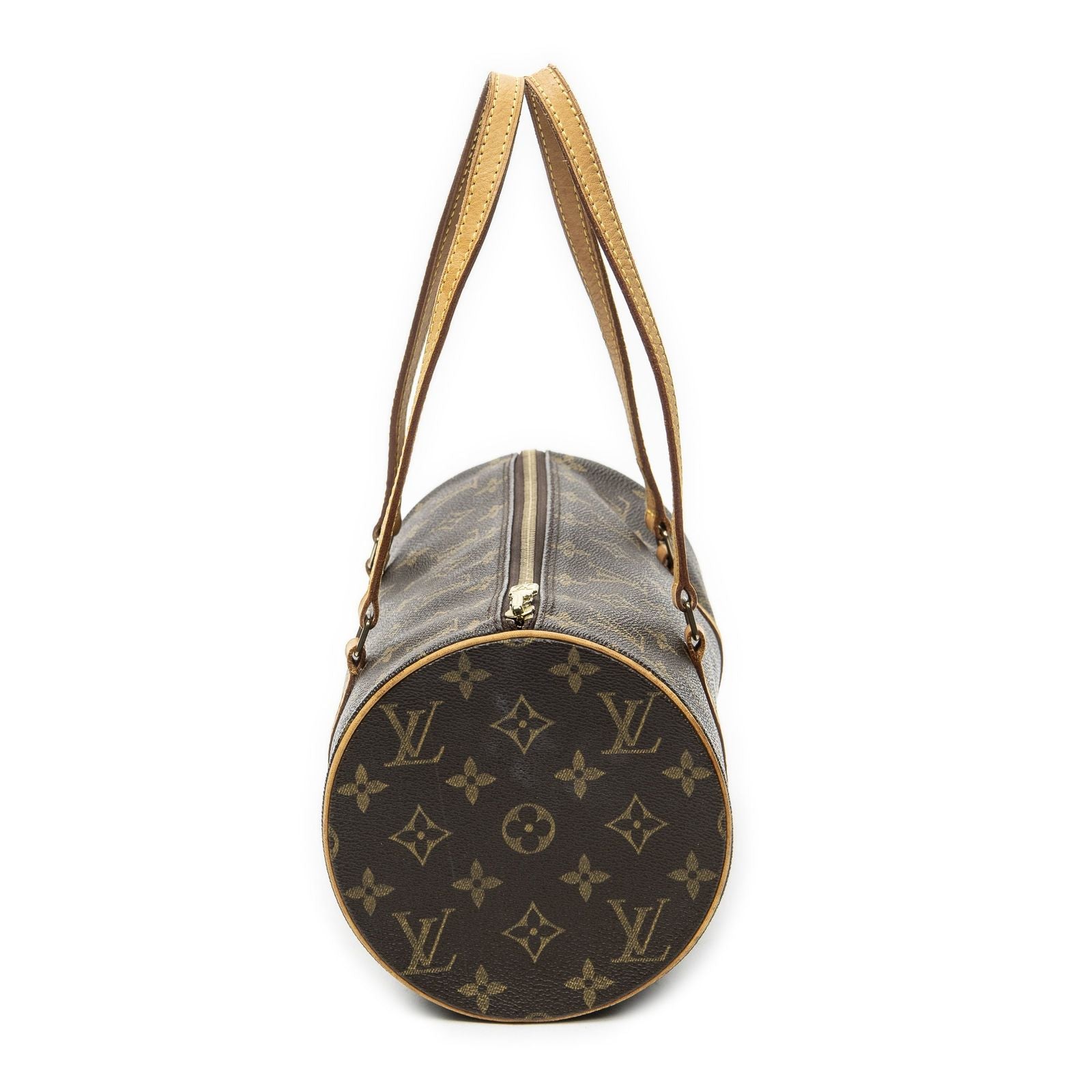 Louis Vuitton Papillon Brown Monogram Canvas Handbag — view 4