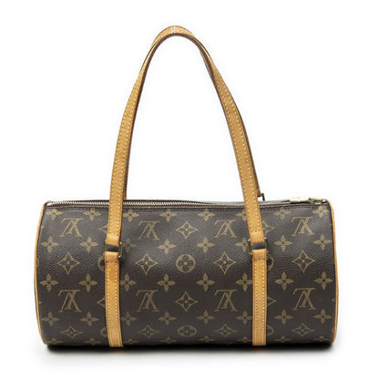 Louis Vuitton Papillon Brown Monogram Canvas Handbag — view 5