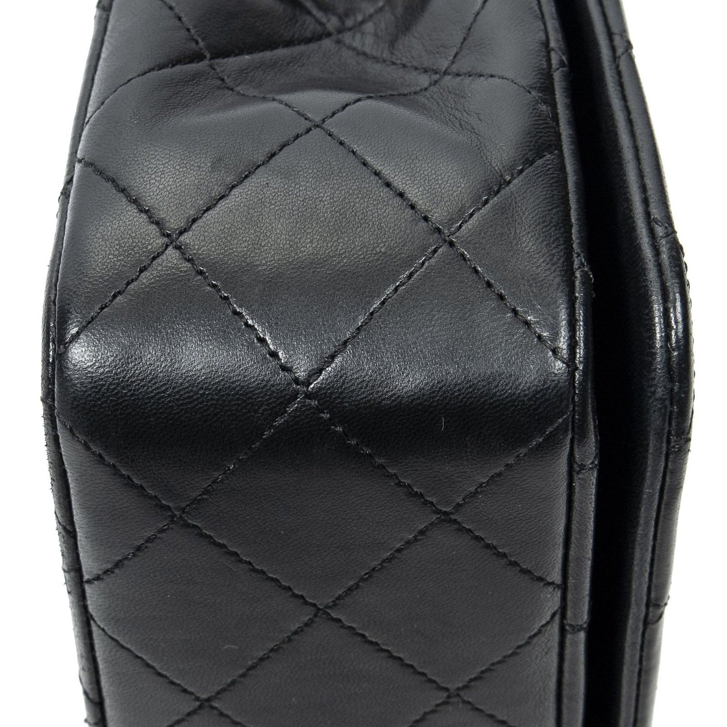 Chanel Mademoiselle Full Flap Black Quilted Lambskin Leather — view 7