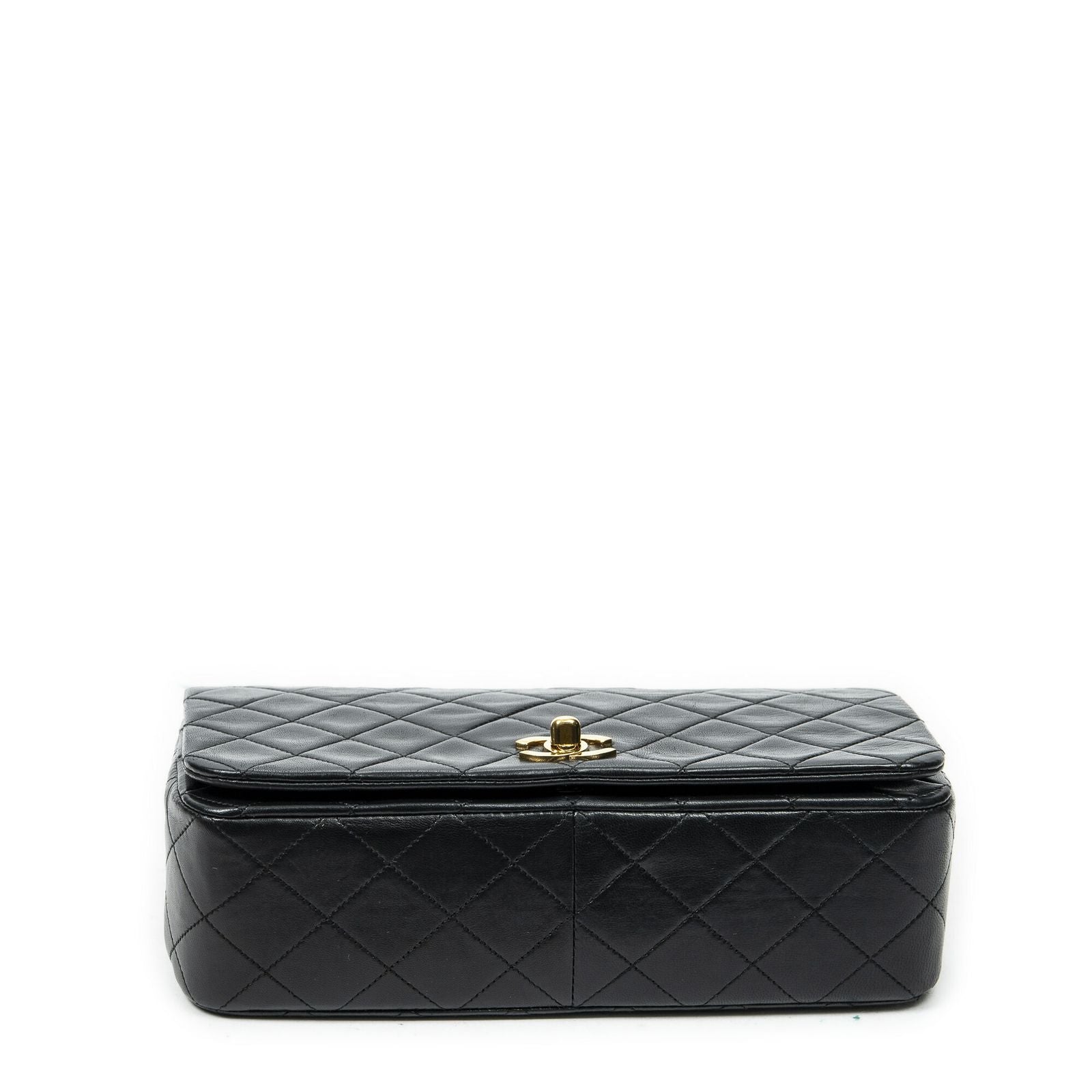 Chanel Mademoiselle Full Flap Black Quilted Lambskin Leather — view 6