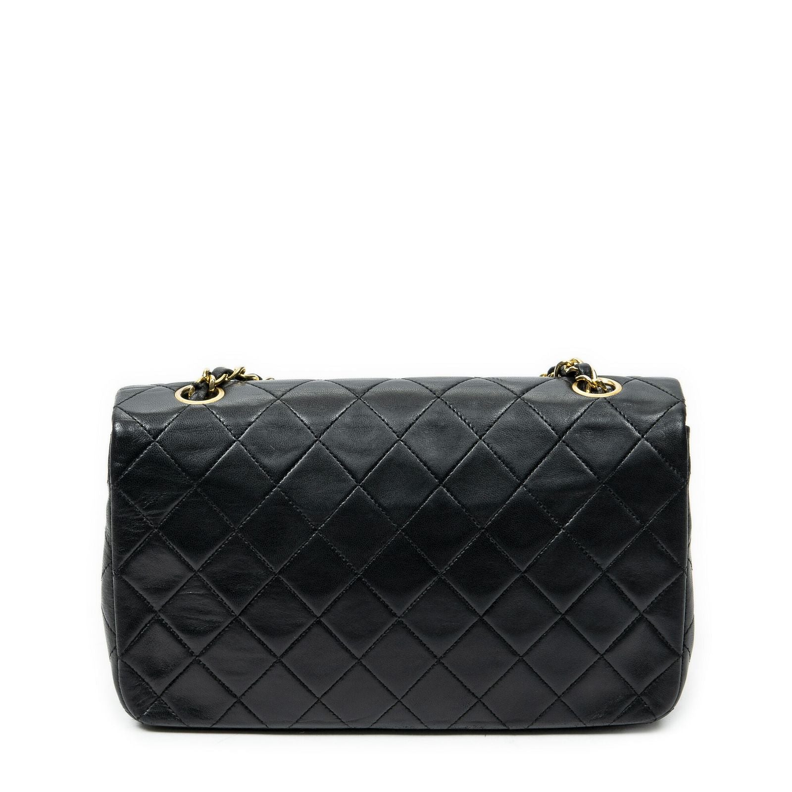 Chanel Mademoiselle Full Flap Black Quilted Lambskin Leather — view 5