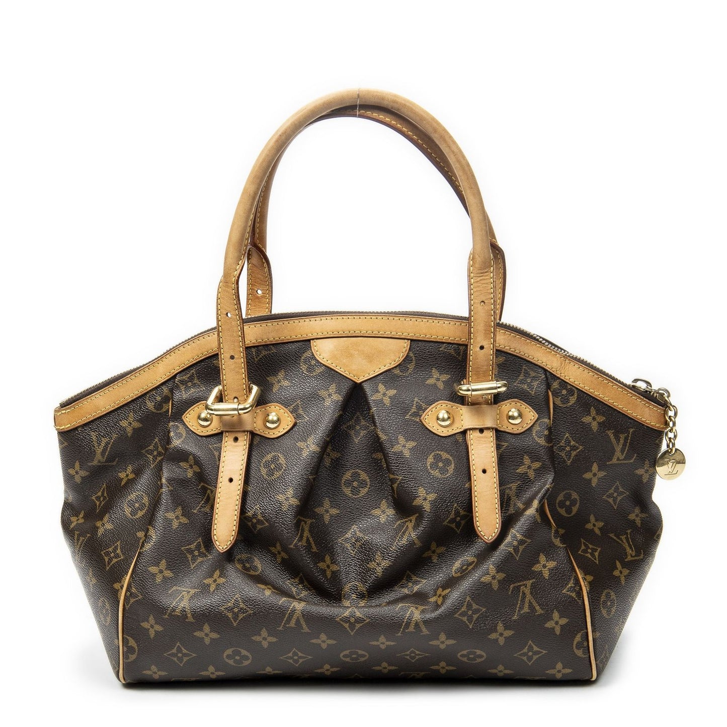 Louis Vuitton Tivoli Brown Monogram Canvas Messenger Bag — view 5