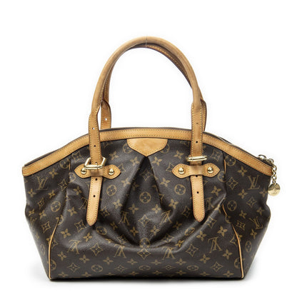 Louis Vuitton Tivoli Brown Monogram Canvas Messenger Bag — view 5
