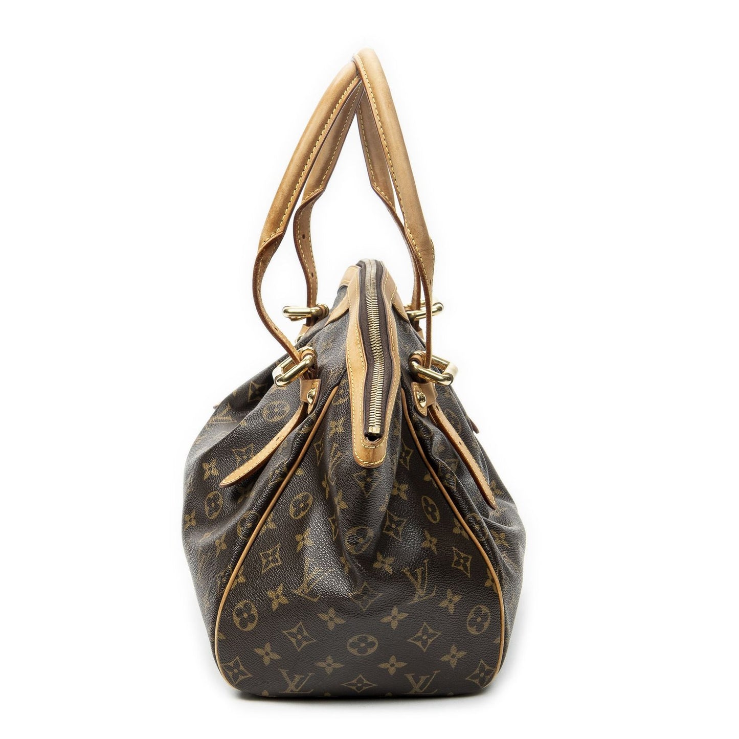 Louis Vuitton Tivoli Brown Monogram Canvas Messenger Bag — view 3