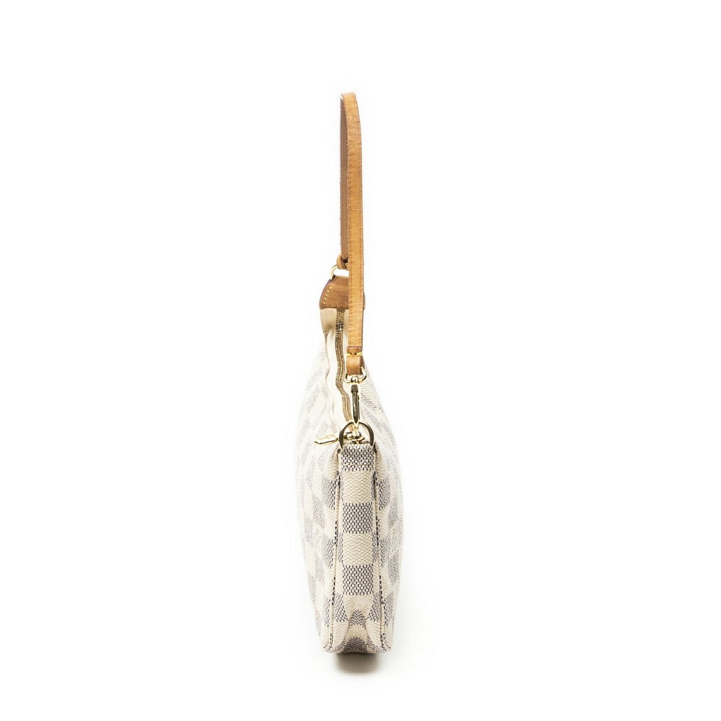 Louis Vuitton Pochette Ivory Damier Azur — view 4