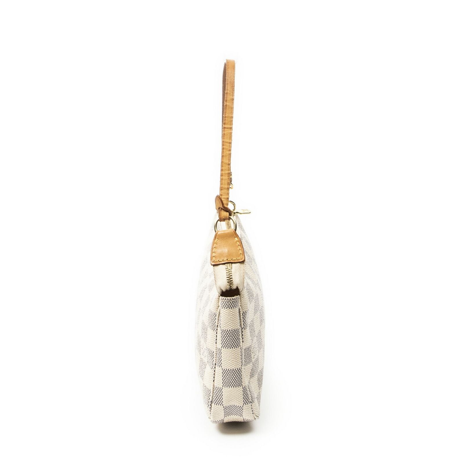 Louis Vuitton Pochette Ivory Damier Azur — view 3
