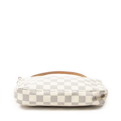 Louis Vuitton Pochette Ivory Damier Azur — view 6