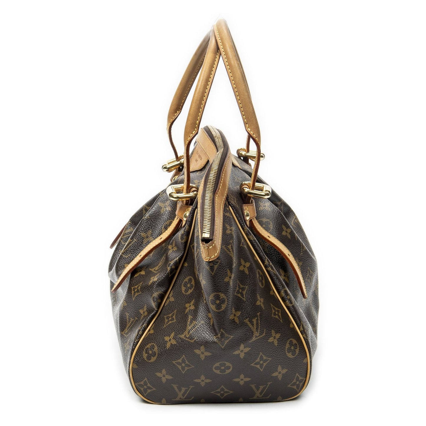Louis Vuitton Tivoli Brown Monogram Canvas Messenger Bag — view 3