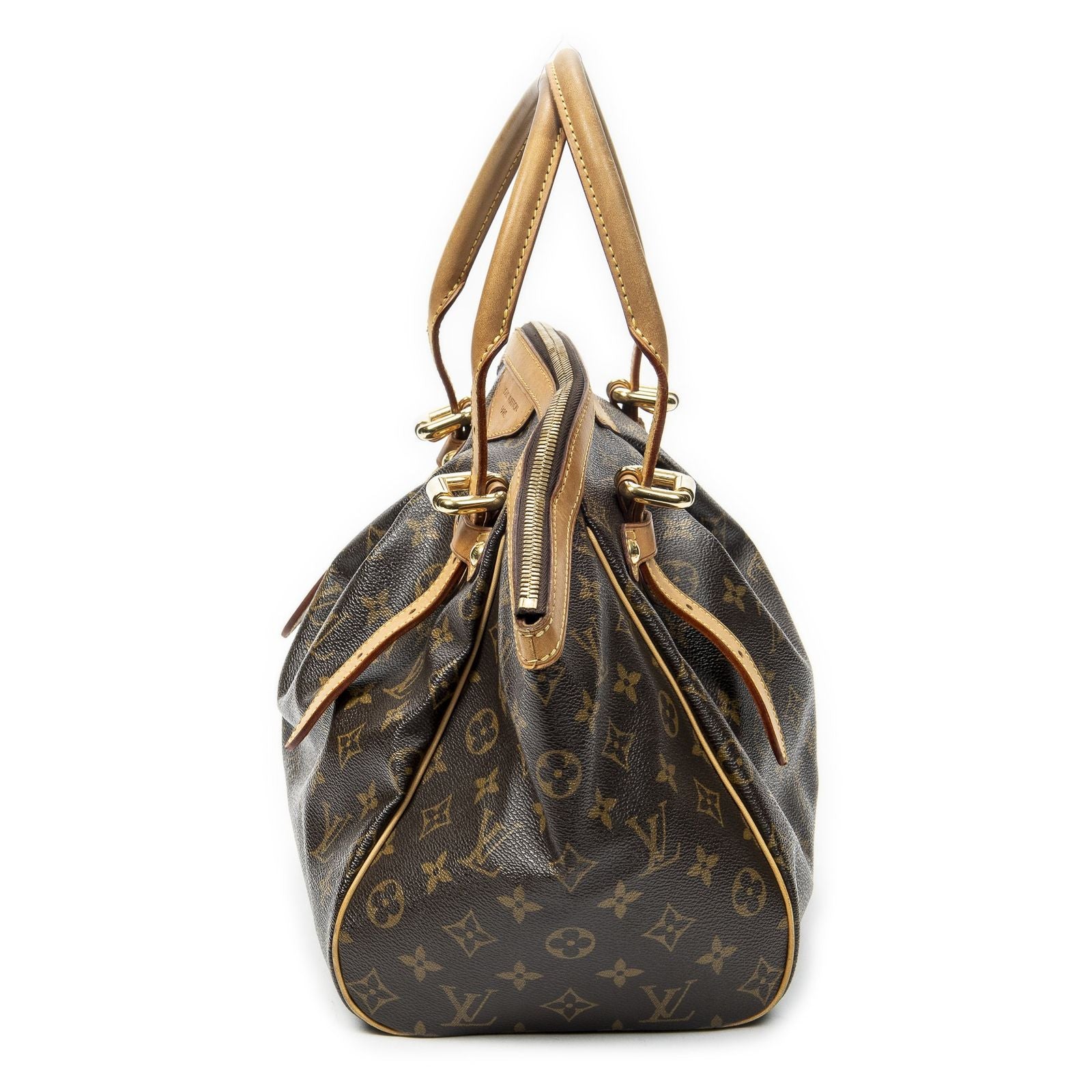 Louis Vuitton Tivoli Brown Monogram Canvas Messenger Bag — view 3