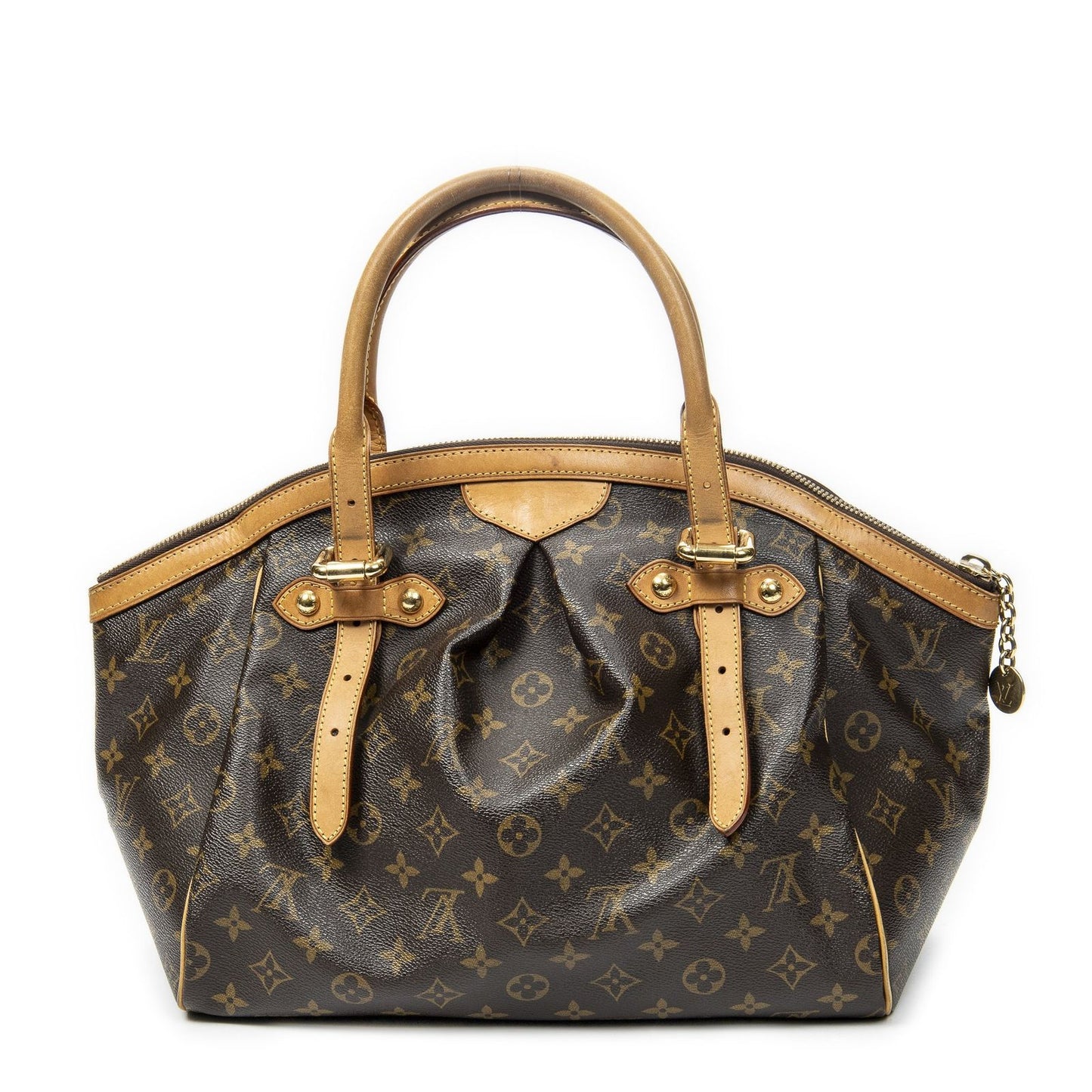 Louis Vuitton Tivoli Brown Monogram Canvas Messenger Bag — view 5