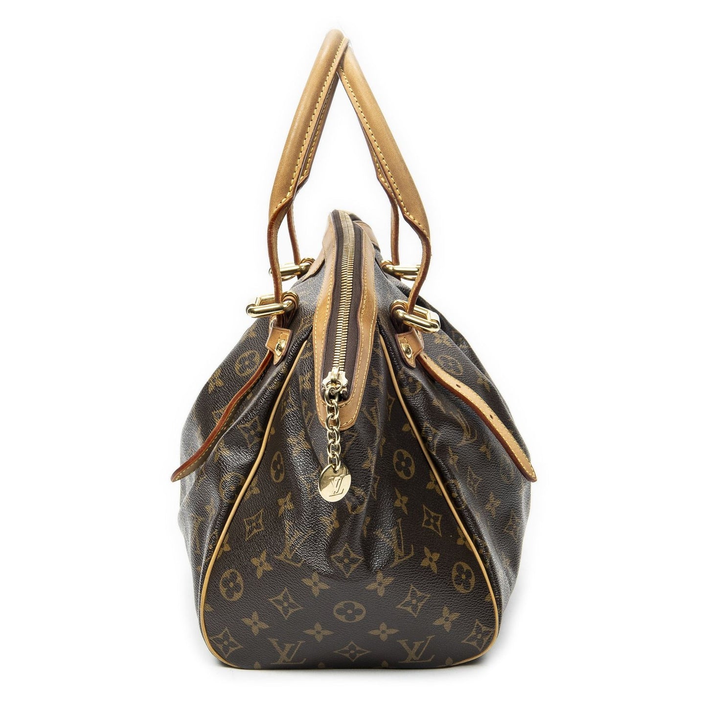 Louis Vuitton Tivoli Brown Monogram Canvas Messenger Bag — view 4