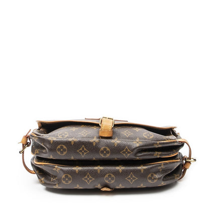 Louis Vuitton Saumur Brown Monogram Canvas — view 6