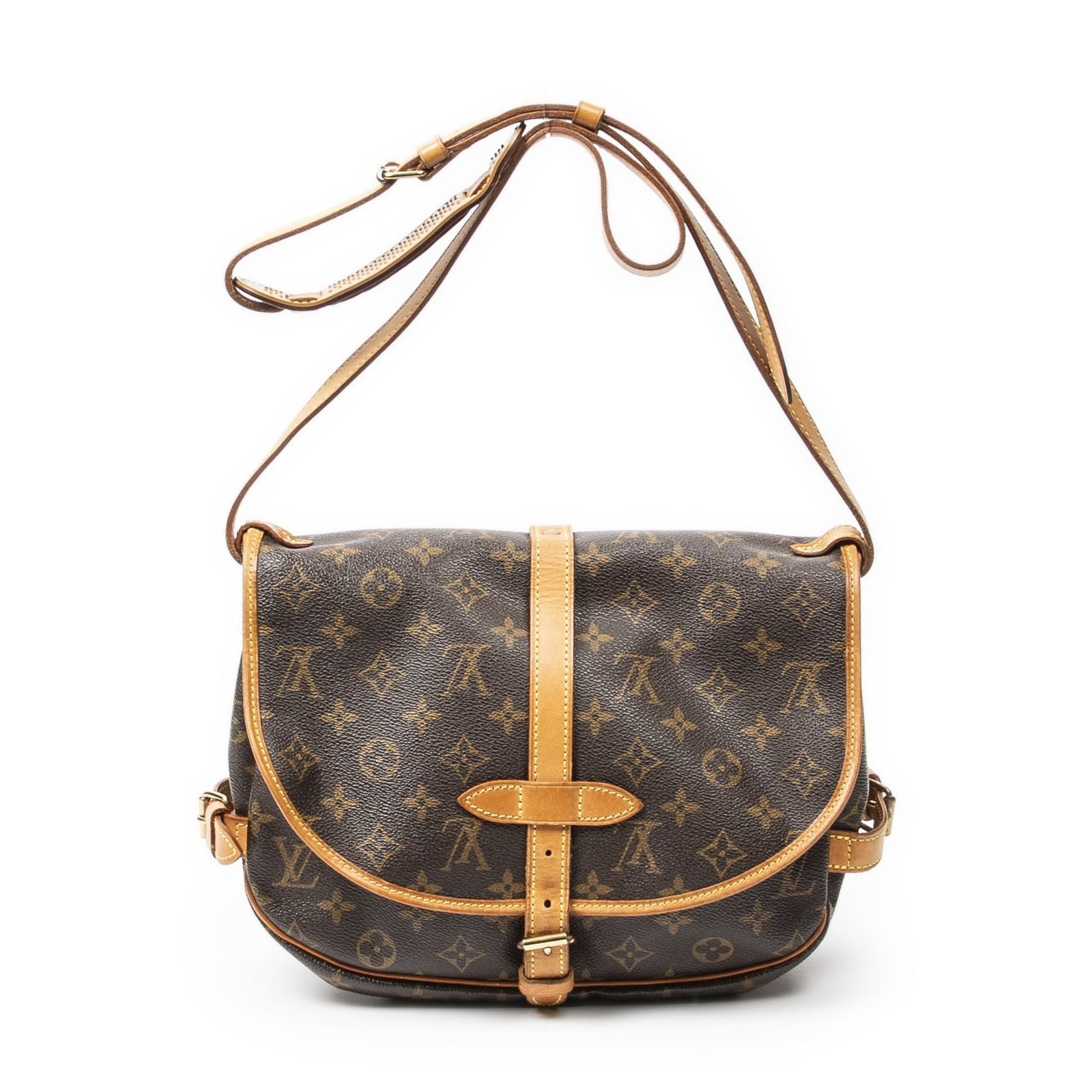 Louis Vuitton Saumur Brown Monogram Canvas