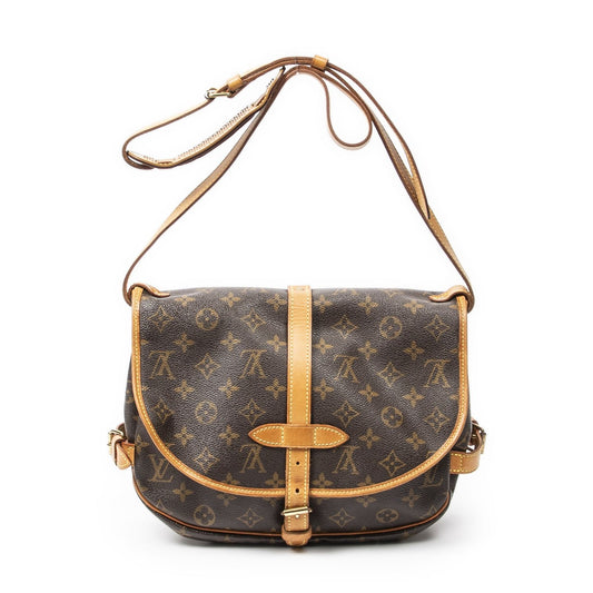 Louis Vuitton Saumur Brown Monogram Canvas