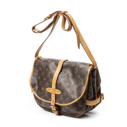 Louis Vuitton Saumur Brown Monogram Canvas — view 2