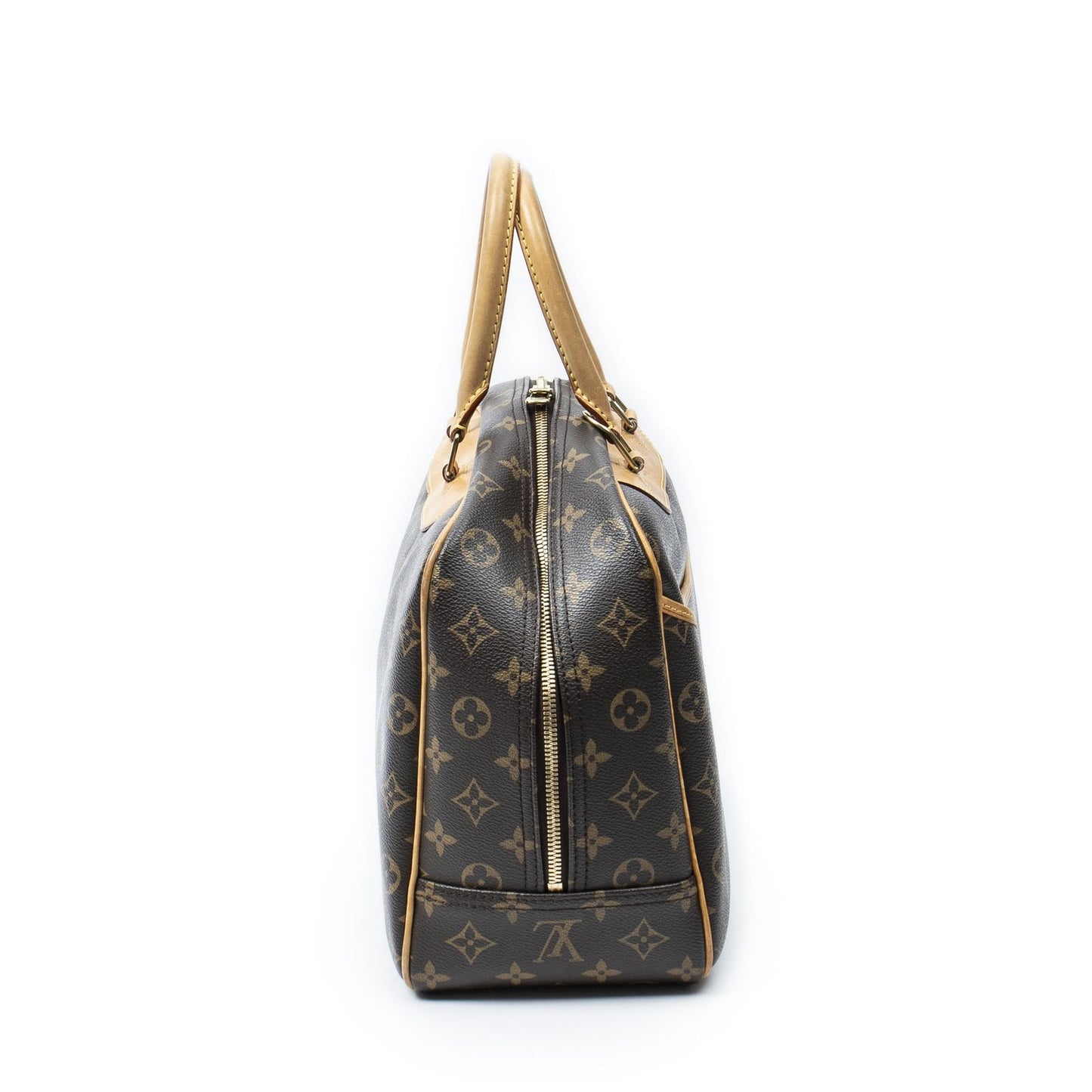 Louis Vuitton Deauville Brown Monogram Canvas Handbag — view 4