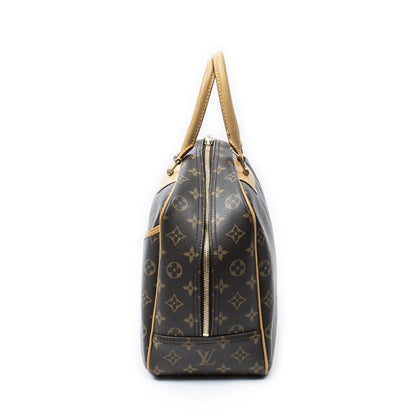 Louis Vuitton Deauville Brown Monogram Canvas Handbag — view 3