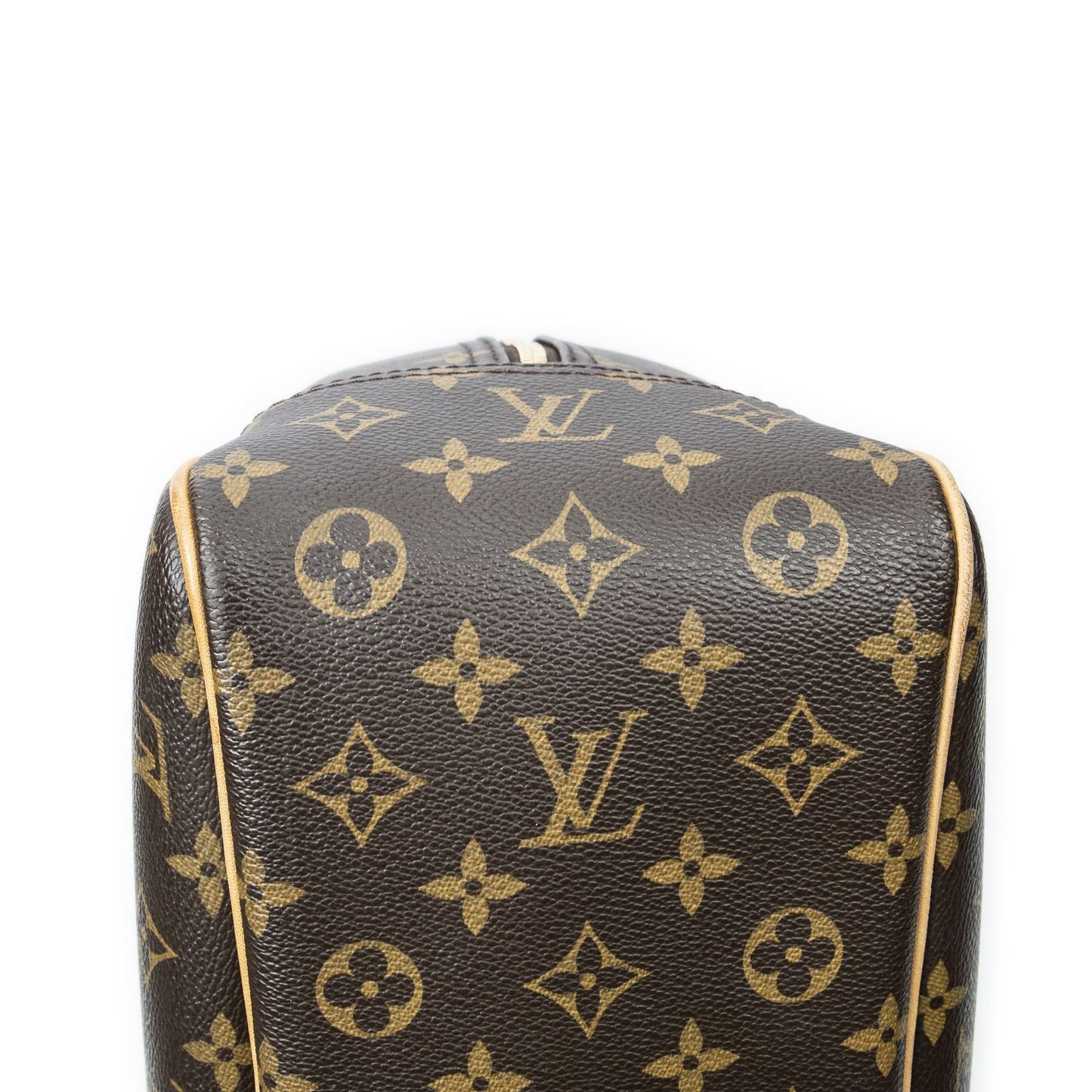 Louis Vuitton Deauville Brown Monogram Canvas Handbag — view 7