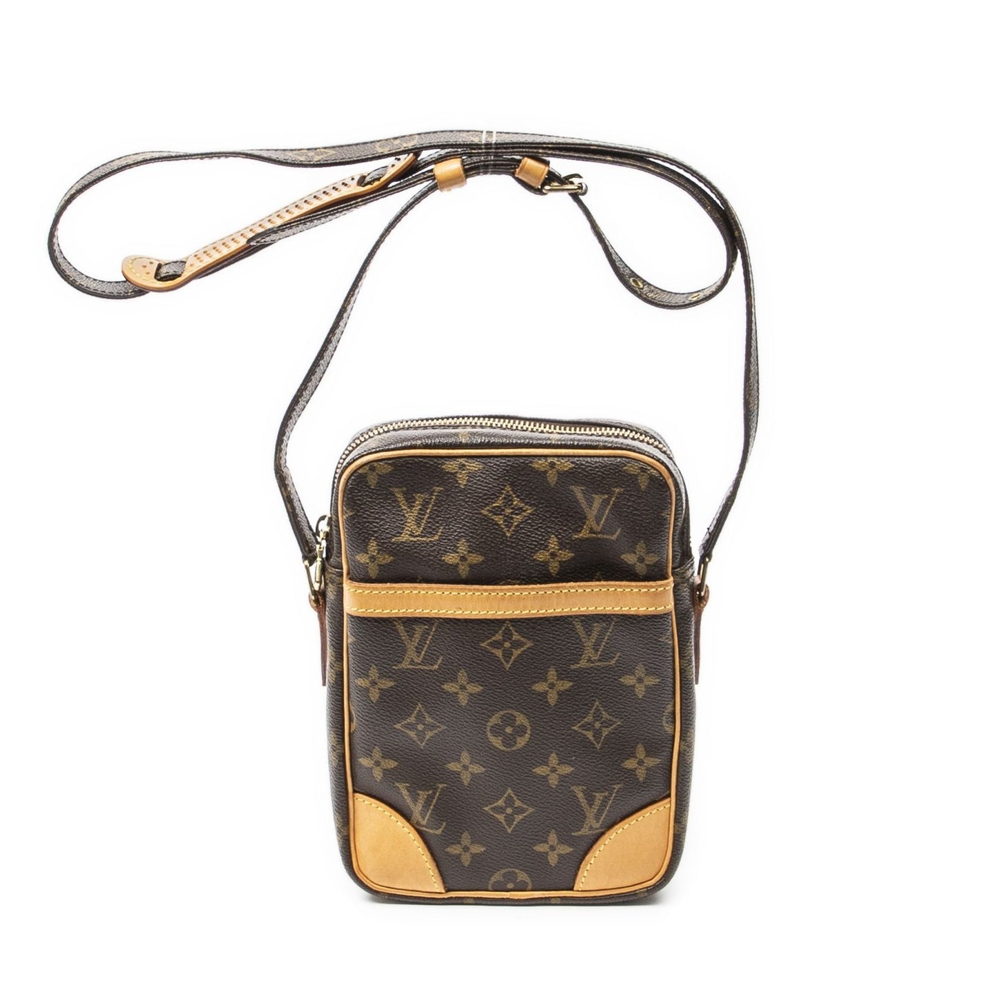 Louis Vuitton Danube Brown Monogram Canvas Crossbody