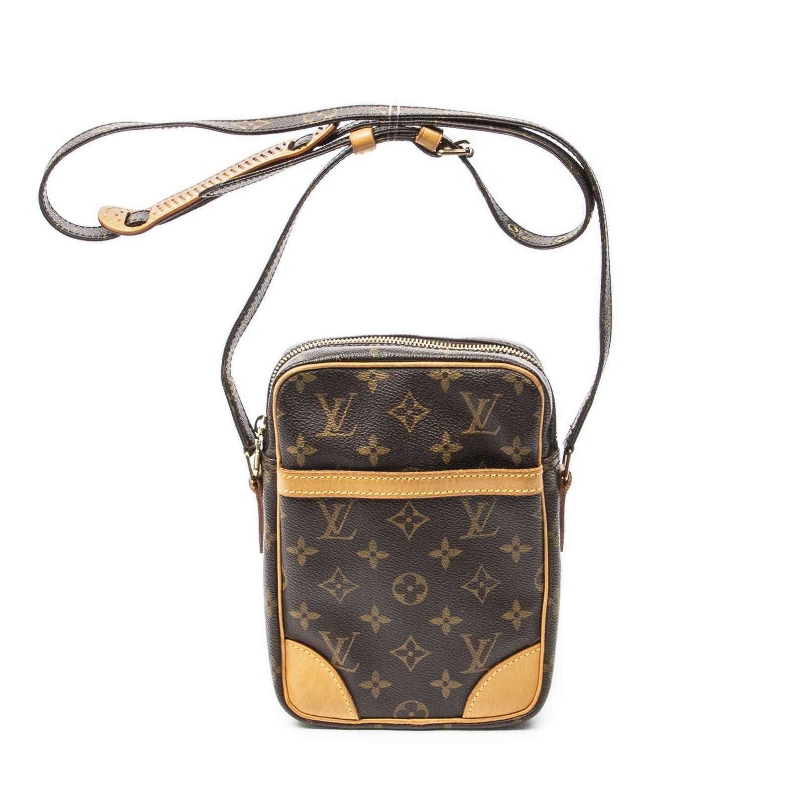 Louis Vuitton Danube Brown Monogram Canvas Crossbody