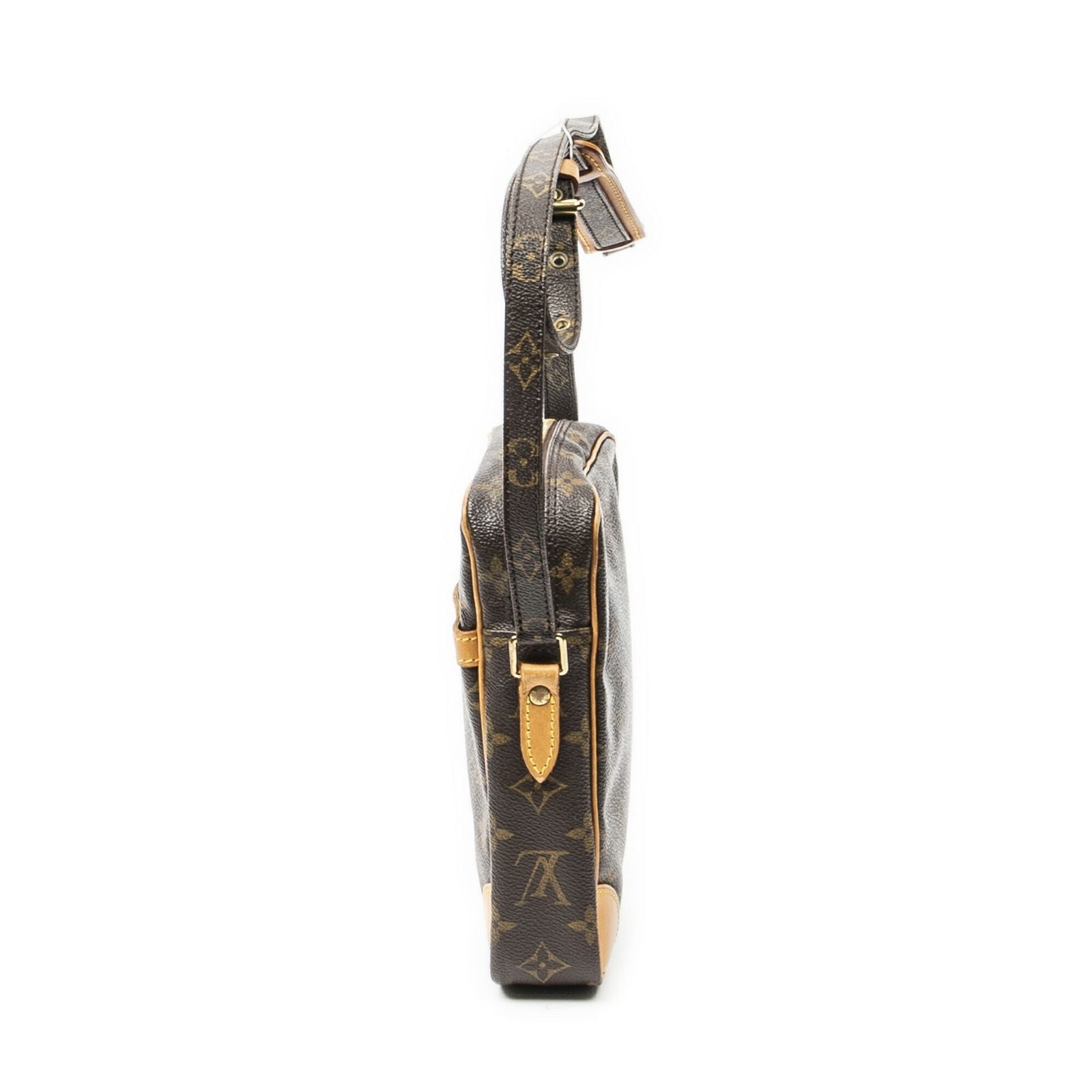 Louis Vuitton Danube Brown Monogram Canvas Crossbody — view 3