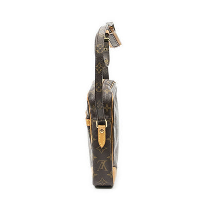 Louis Vuitton Danube Brown Monogram Canvas Crossbody — view 3