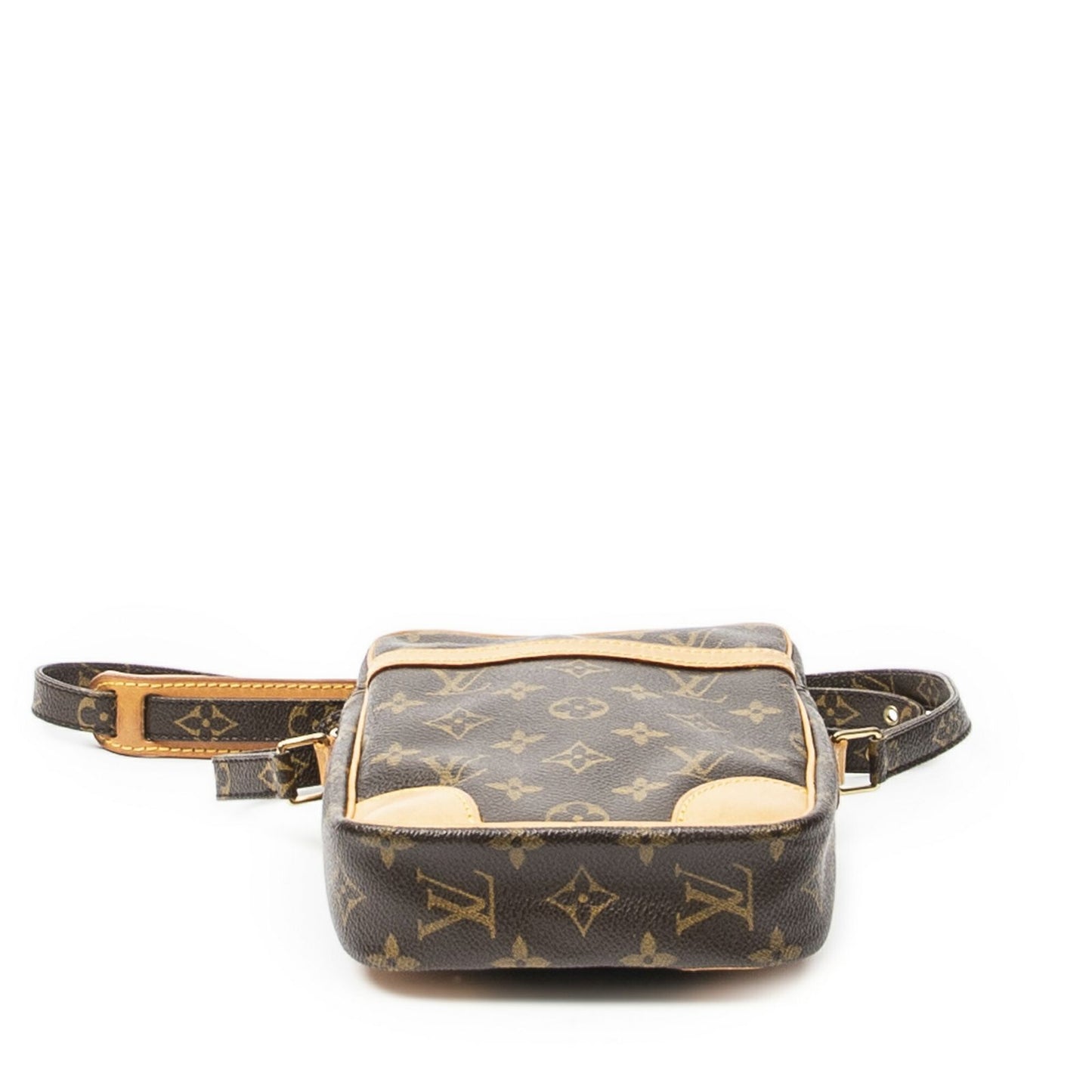 Louis Vuitton Danube Brown Monogram Canvas Crossbody — view 6