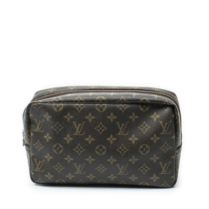 Louis Vuitton Toiletries Pouch Brown Monogram Canvas