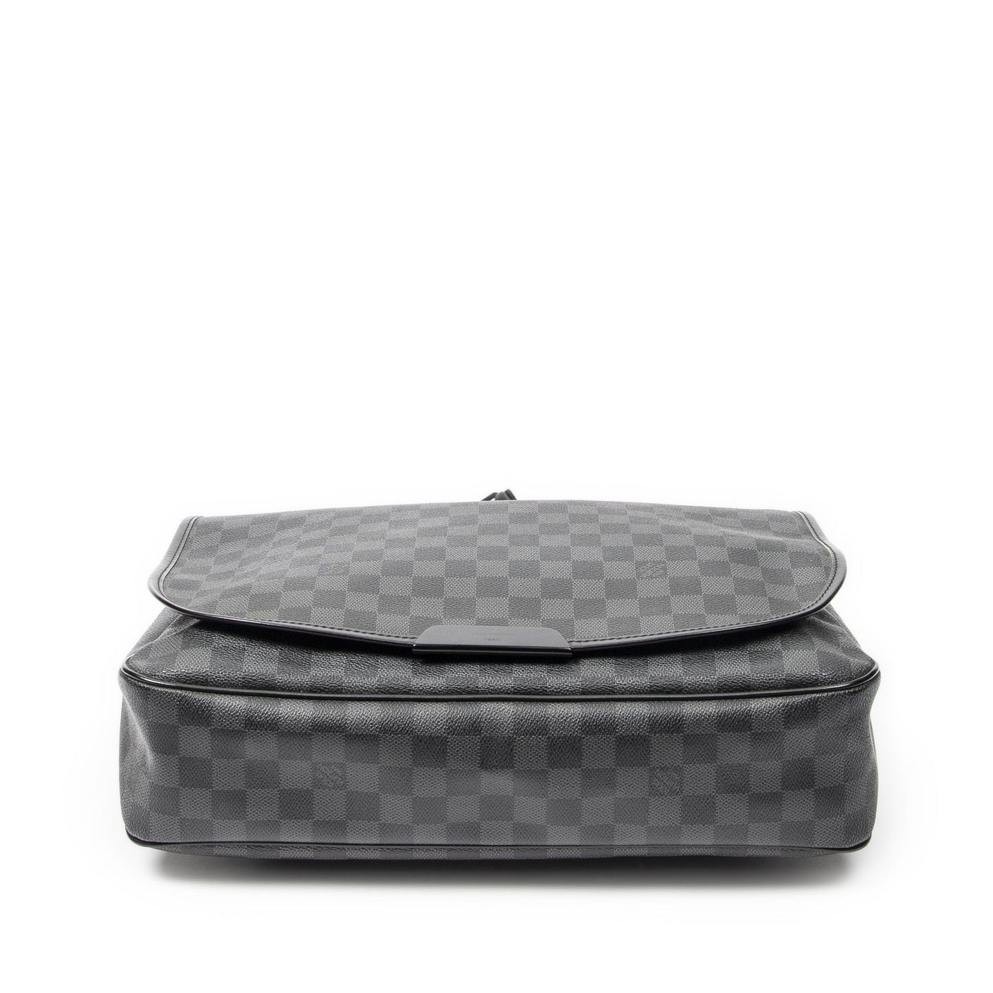 Louis Vuitton Daniel Black Gray Damier Graphite Messenger Bag — view 6