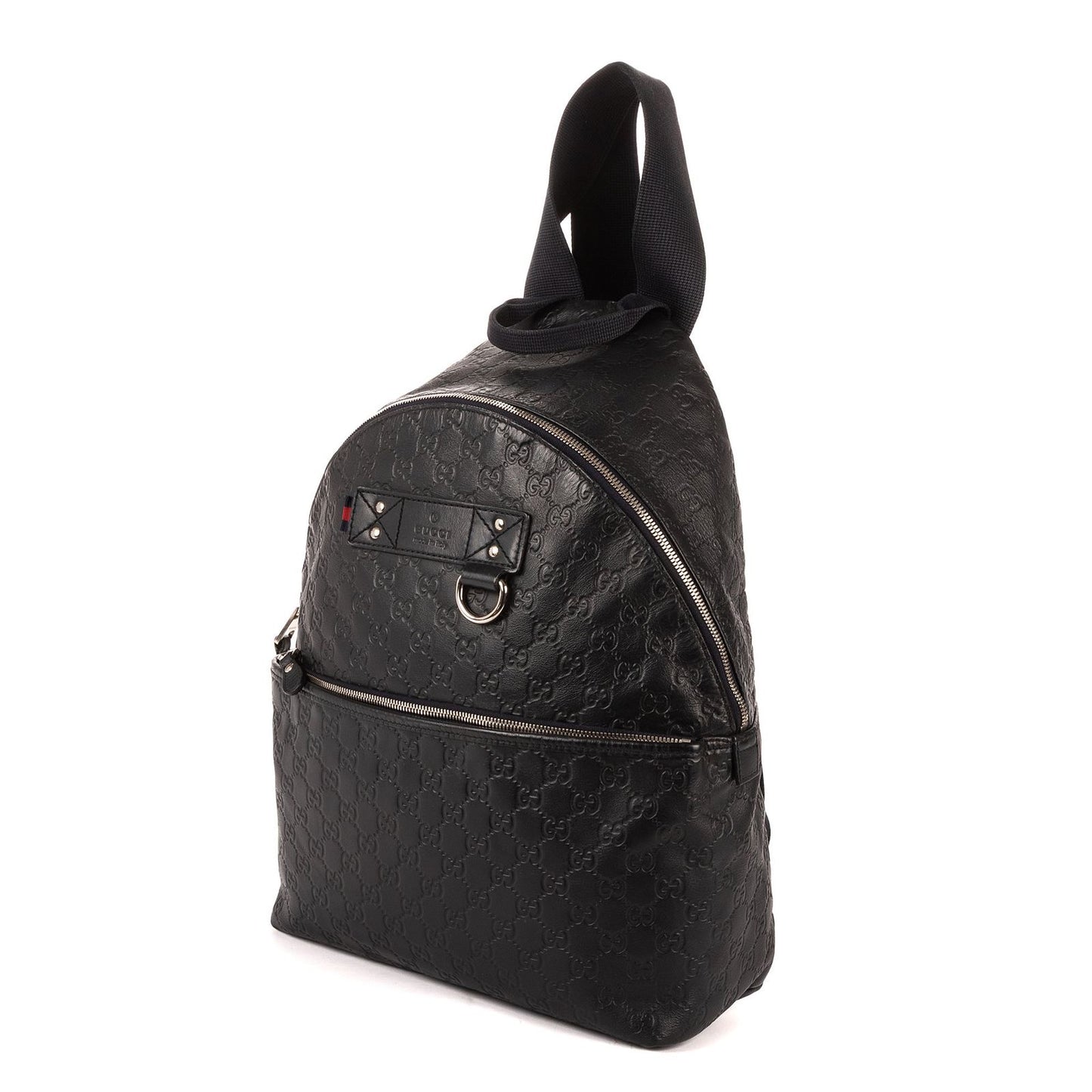 Gucci Rider Backpack Navy Guccissima — view 2