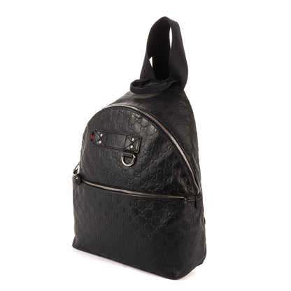 Gucci Rider Backpack Navy Guccissima — view 2