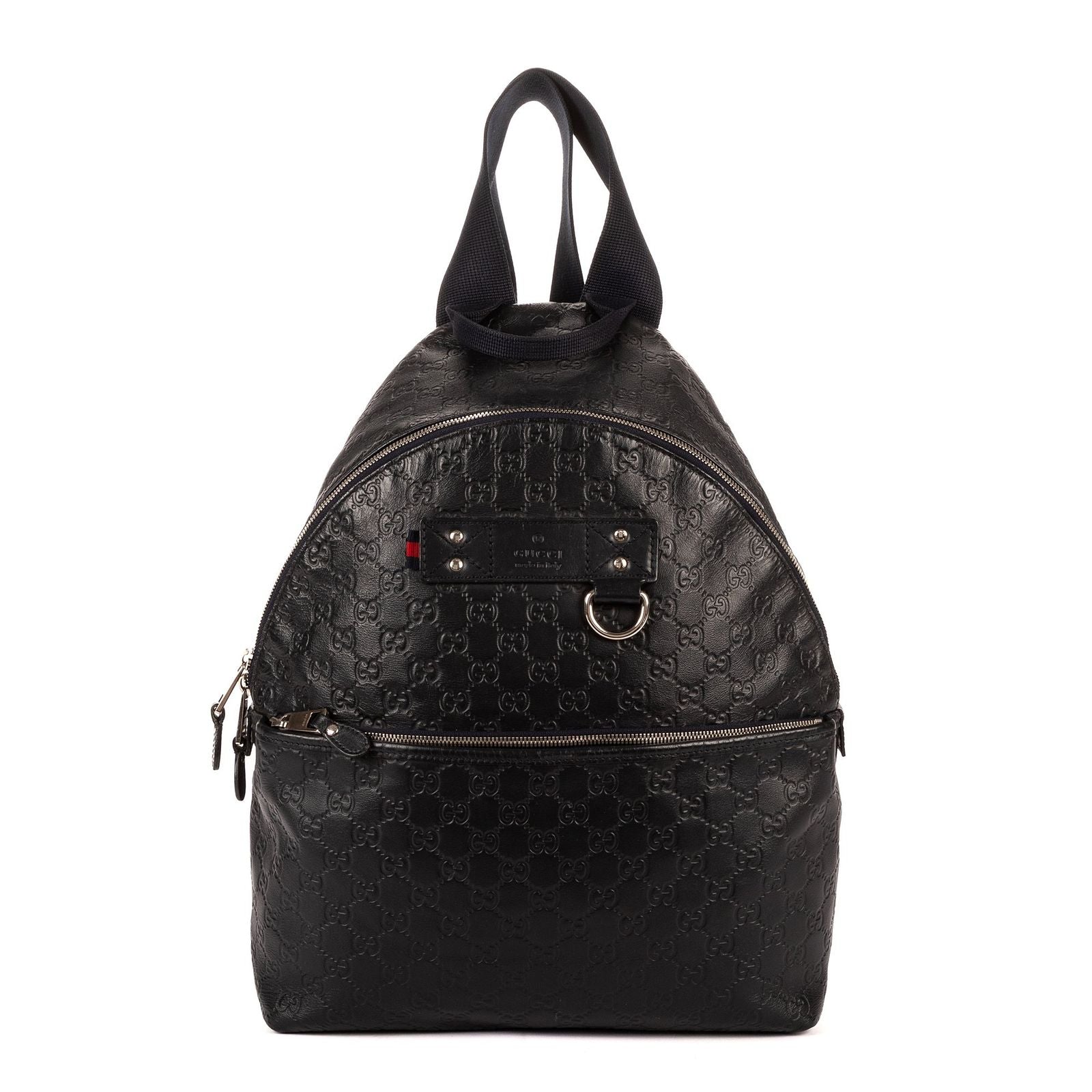 Gucci Rider Backpack Navy Guccissima