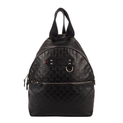 Gucci Rider Backpack Navy Guccissima