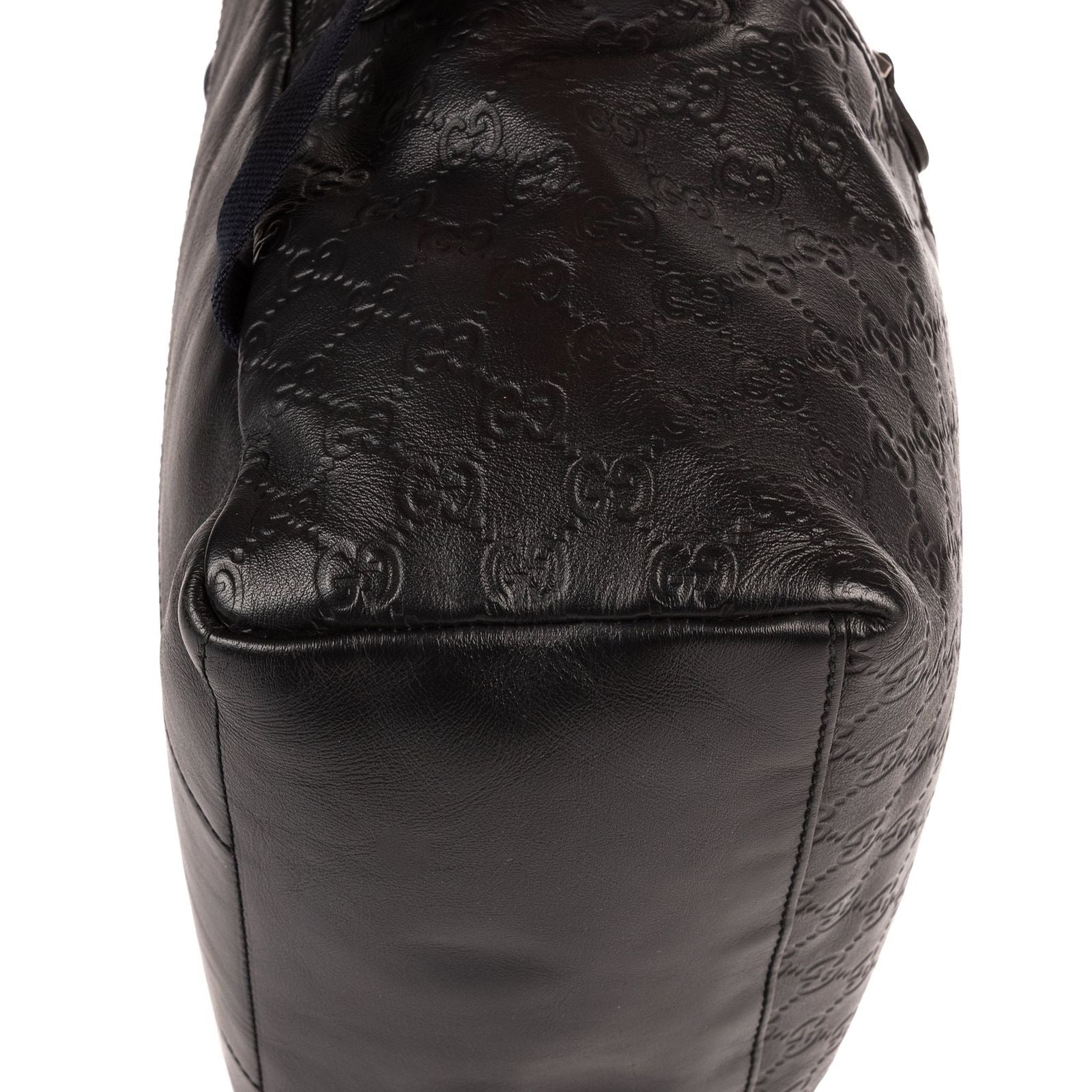 Gucci Rider Backpack Navy Guccissima — view 7