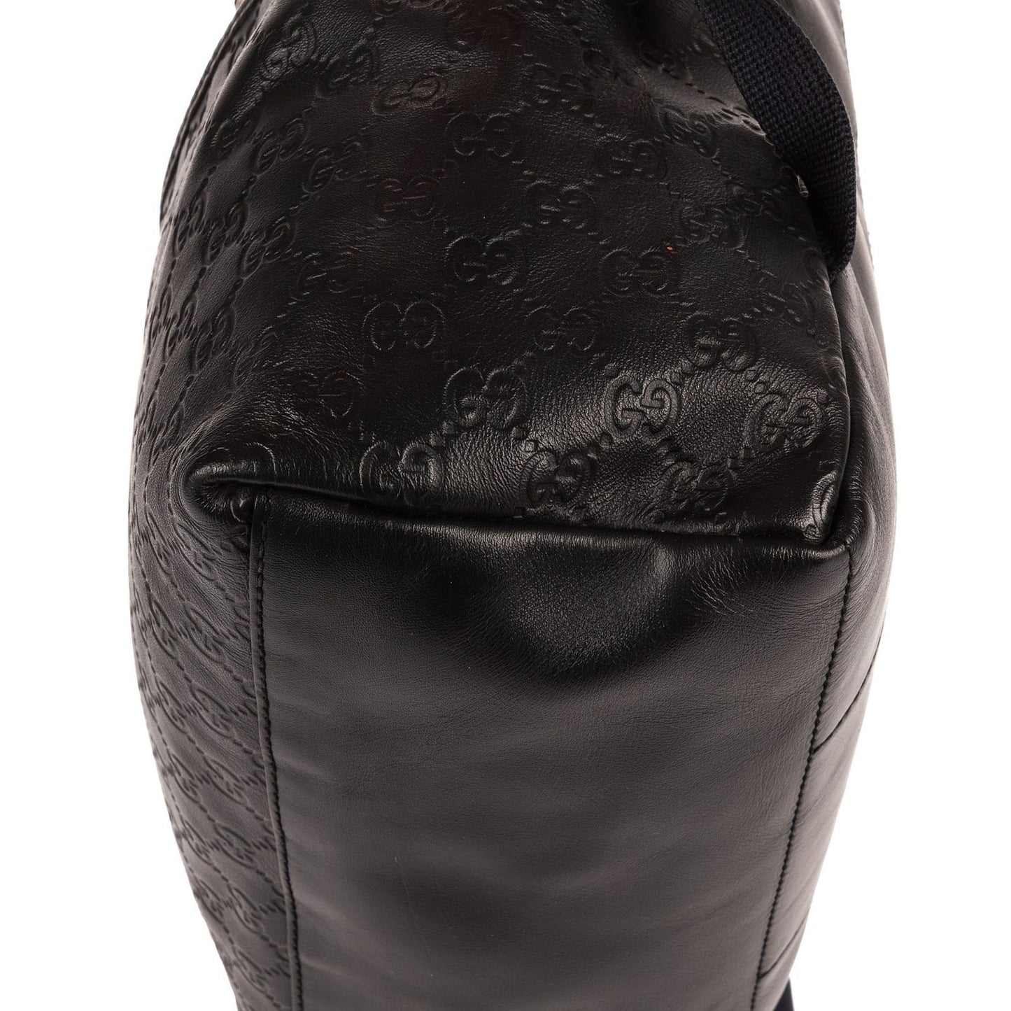 Gucci Rider Backpack Navy Guccissima — view 8