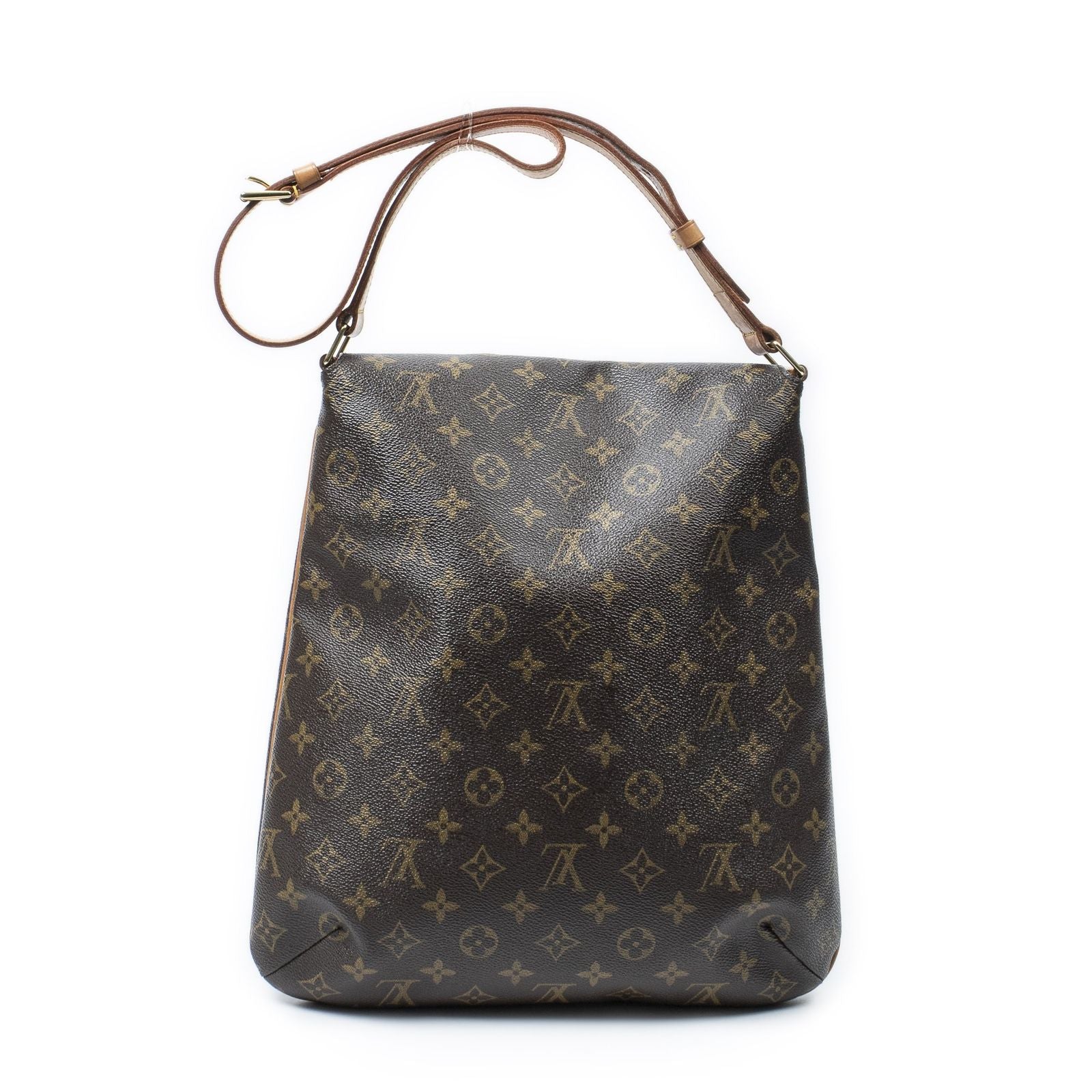 Louis Vuitton Musette Brown Monogram Canvas Messenger Bag — view 5