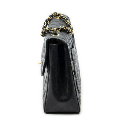 Chanel Maxi Jumbo XL Flap Black Quilted Lambskin Leather — view 3