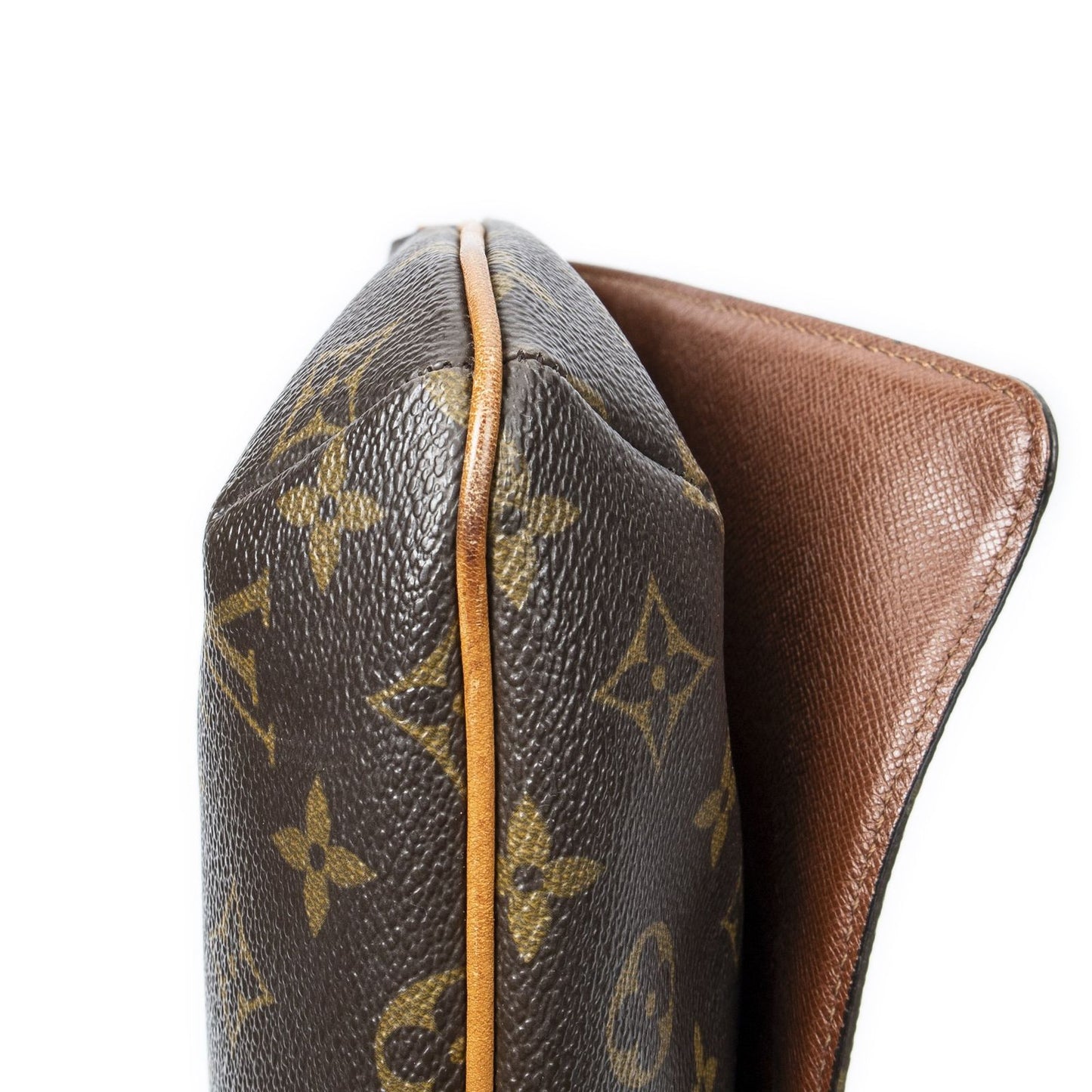 Louis Vuitton Musette Tango Brown Monogram Canvas Messenger Bag — view 8