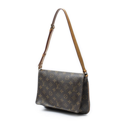 Louis Vuitton Musette Tango Brown Monogram Canvas Messenger Bag — view 2