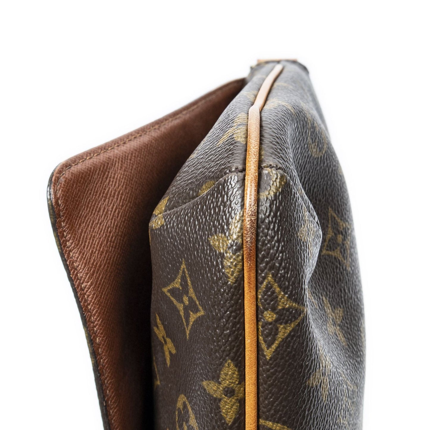 Louis Vuitton Musette Tango Brown Monogram Canvas Messenger Bag — view 7