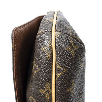 Louis Vuitton Musette Tango Brown Monogram Canvas Messenger Bag — view 7