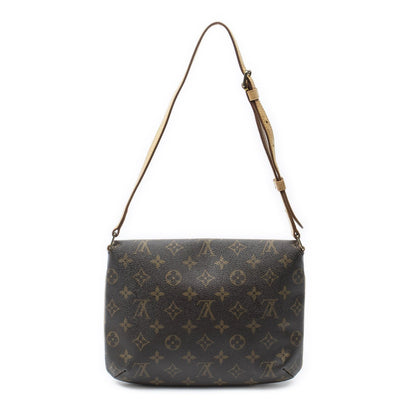 Louis Vuitton Musette Tango Brown Monogram Canvas Messenger Bag — view 5