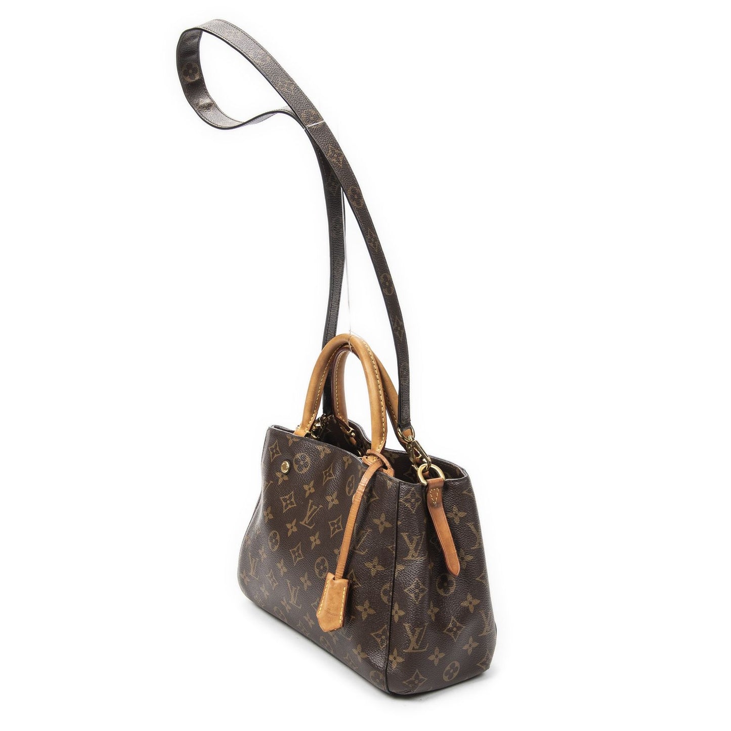 Louis Vuitton Montaigne Brown Monogram Canvas — view 2