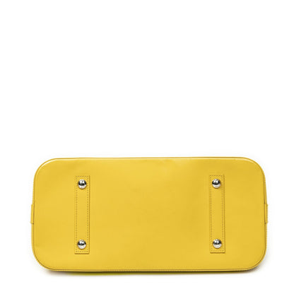 Louis Vuitton Alma Yellow Epi Handbag — view 6
