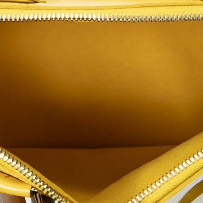 Louis Vuitton Alma Yellow Epi Handbag — view 9