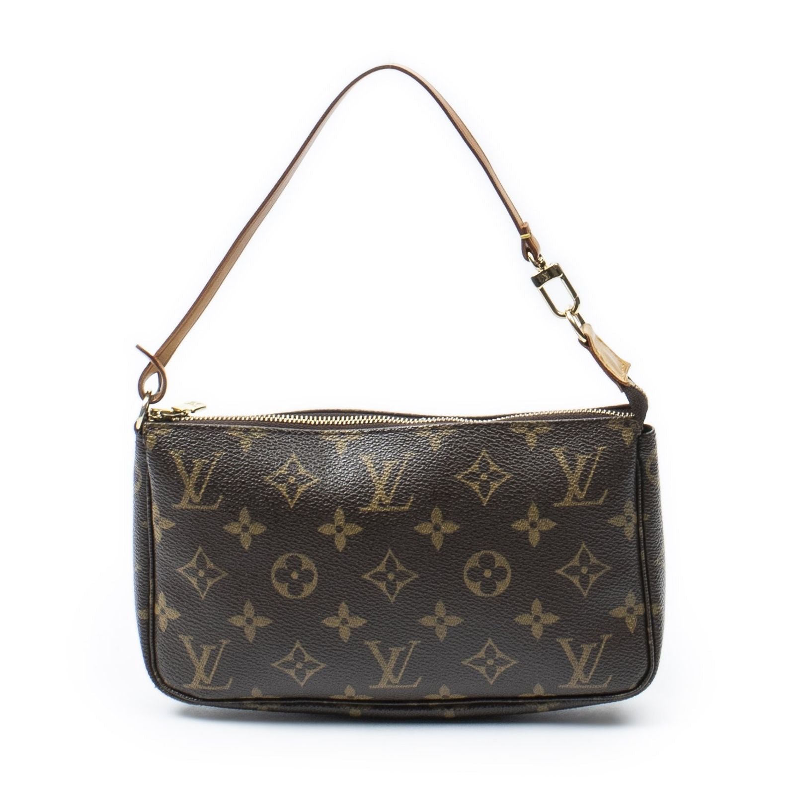 Louis Vuitton Pochette Brown Monogram Canvas