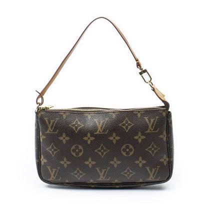 Louis Vuitton Pochette Brown Monogram Canvas