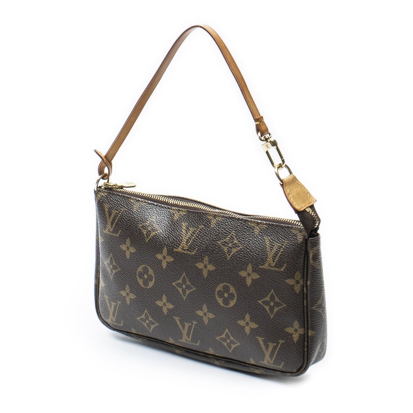 Louis Vuitton Pochette Brown Monogram Canvas — view 2