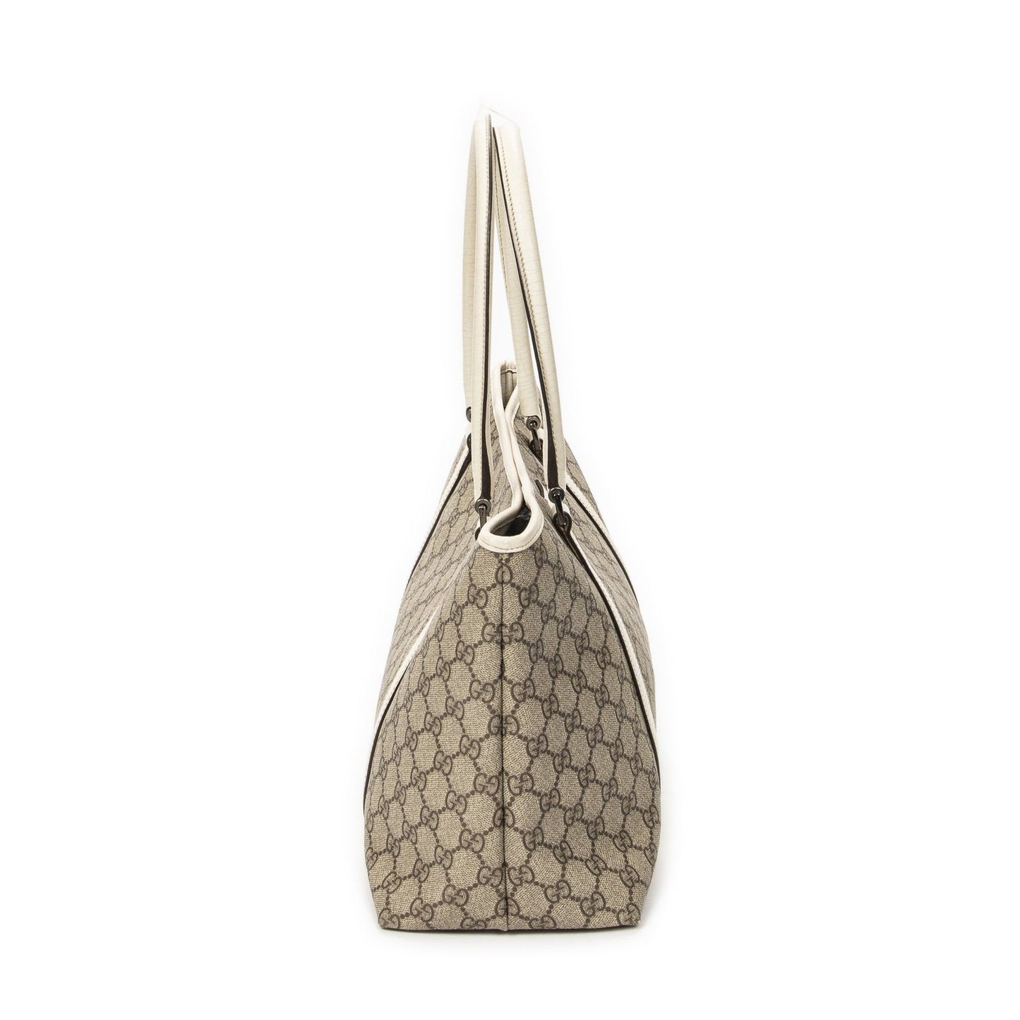 Gucci Joy Tote Beige Ivory Supreme Canvas — view 4